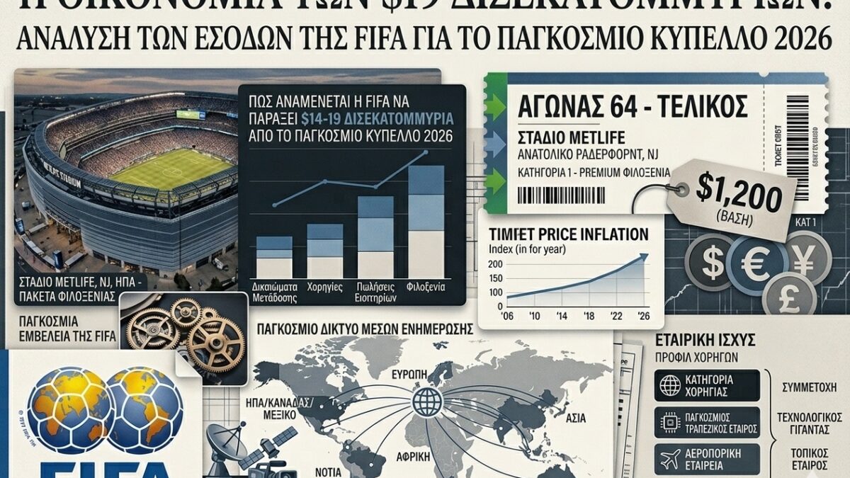 Πώς βγάζει χρήματα η FIFA από το Μουντιάλ