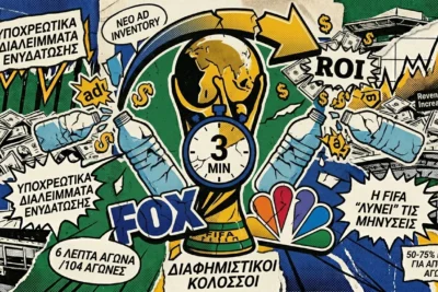 Η FIFA, τα διαλείμματα ενυδάτωσης και τα 6 λεπτά διαφήμισης που αλλάζουν τα media rights