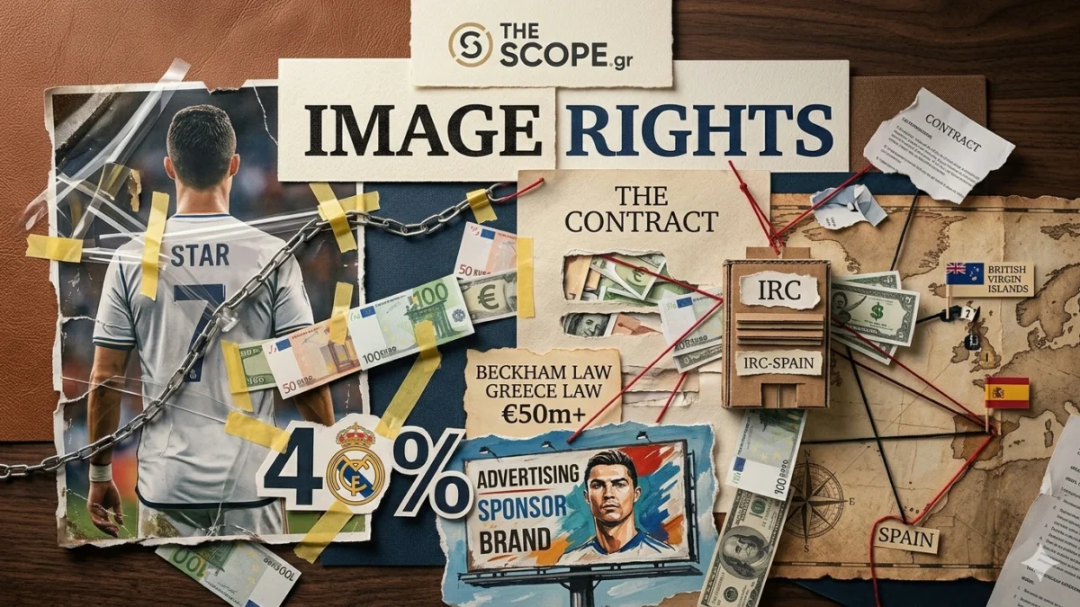 Image rights: Γιατί οι παίκτες πληρώνονται περισσότερα απ\’ όσα φαίνεται στο συμβόλαιό τους